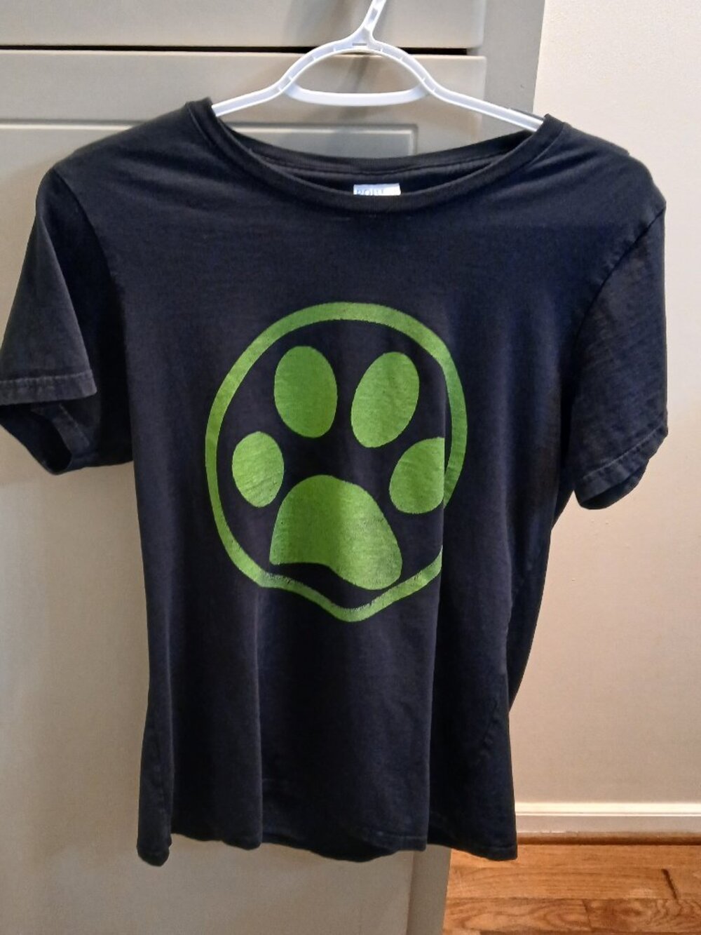 Distressed Cat Noir (Miraculous Ladybug & Cat Noir) symbol tee -youth large